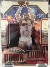2020-21 Prizm Downtown Base Russell Westbrook Houston Rockets