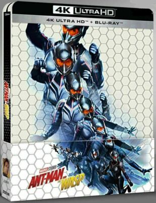 Ant-Man and the Wasp (2018) STEELBOOK 4K Ultra HD & Blu-ray - All Region