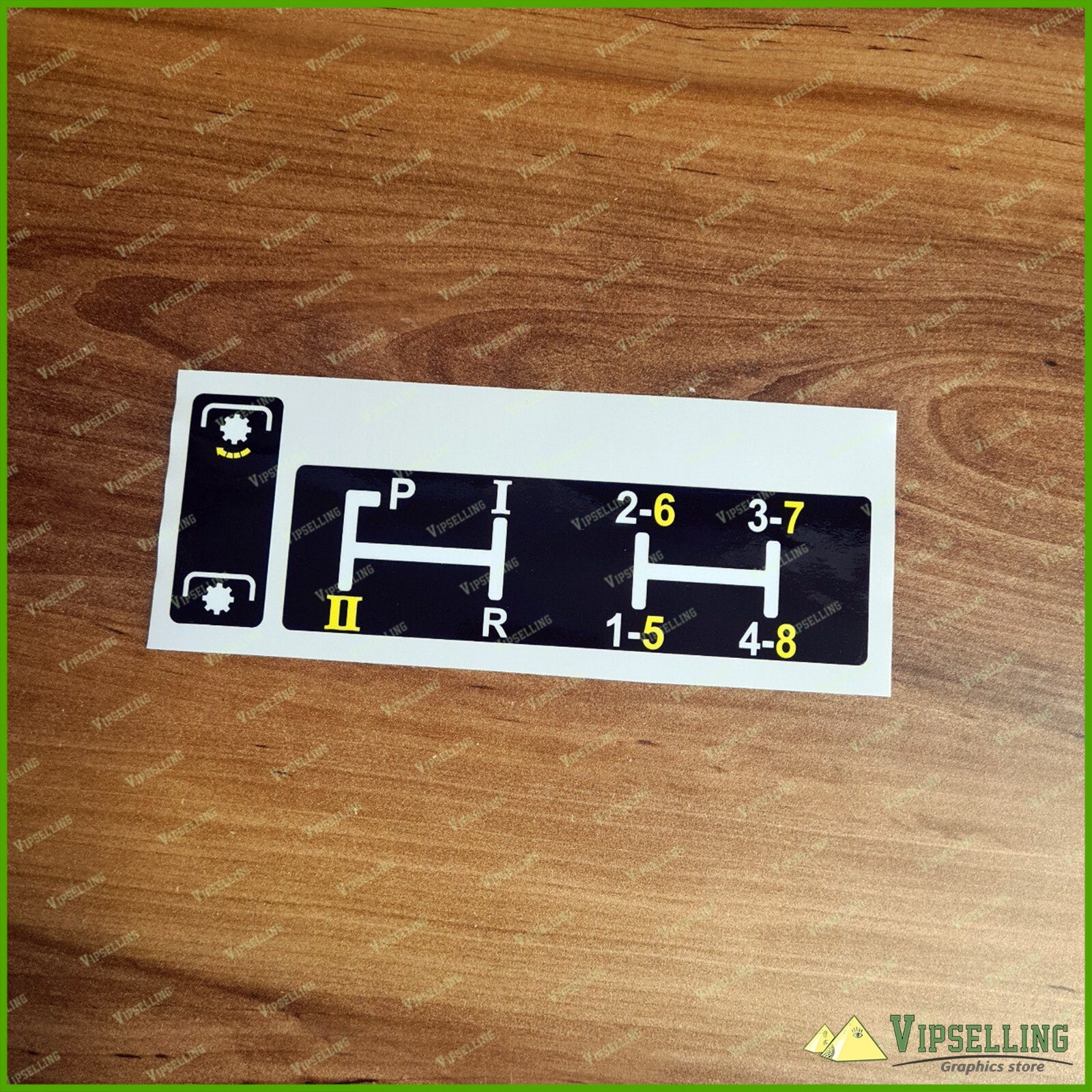 John Deere Gear Shift Pattern Range and PTO Lever Decals Stickers eBay