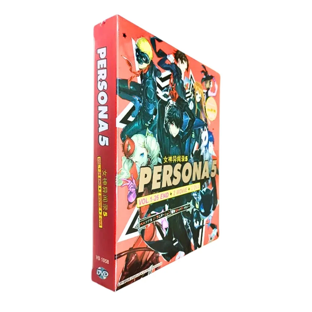Persona 5 The Animation Complete Anime DVD (Vol. 1-26 End) + 2