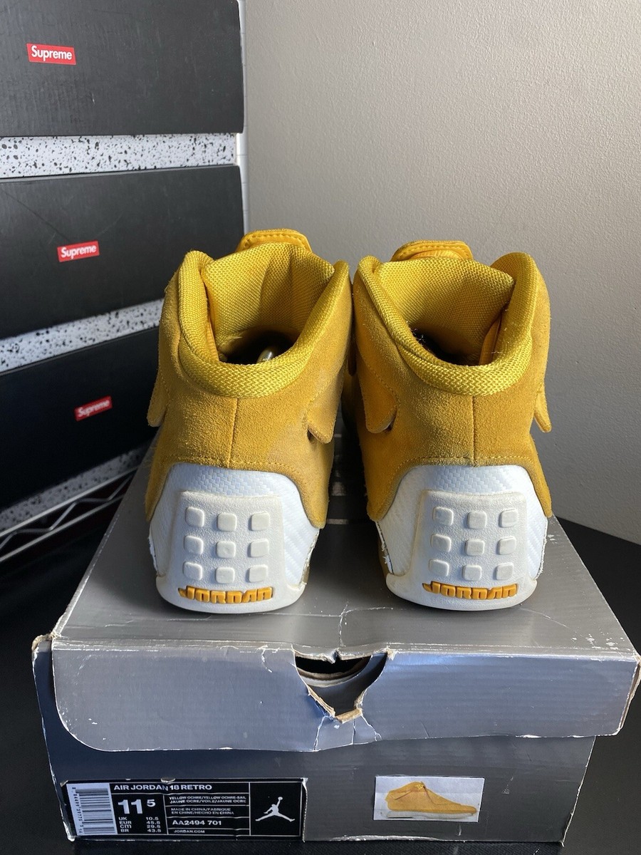 Size 11.5 - Air Jordan 18 Retro Yellow Suede 884499397755| eBay