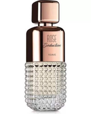 Fragrance World Rose Seduction Femme Eau De Parfum Fragrance  Spray 100ML/3.4 OZ