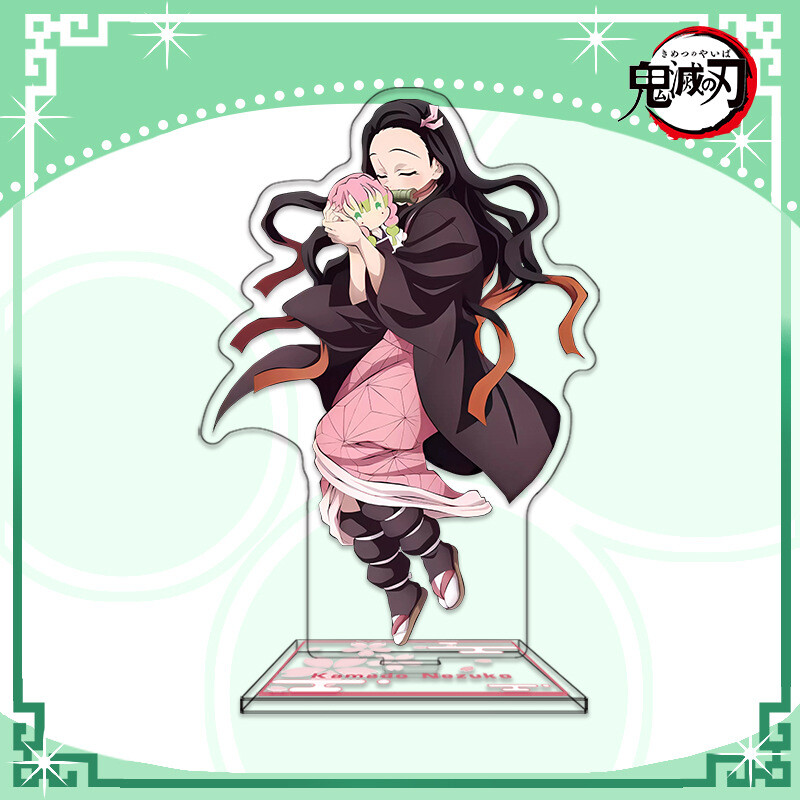 Demon Slayer Kamado Nezuko Acrylic Double sided Anime Stand Figure