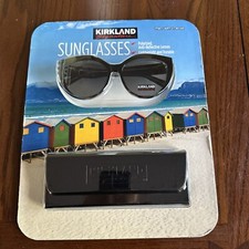 Kirkland Signature Women's Polarized Anti-reflective Sunglasses  Case