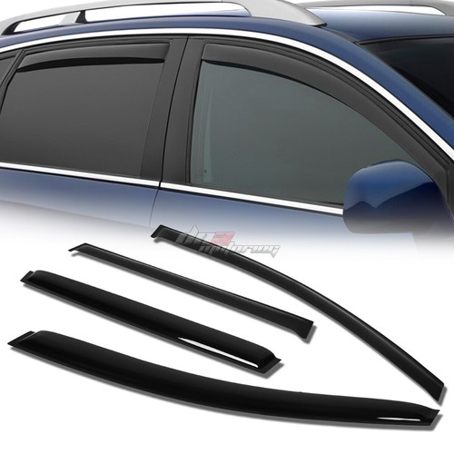 FOR 0816 VOLVO XC70 P2 SMOKE TINT WINDOW VISOR SHADE/VENT WIND/RAIN