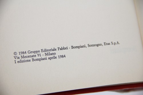 Roman Polanski Autobiografía Bompiani 1984 - Imagen 14 de 24
