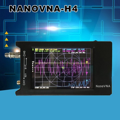 Kit de tablero de prueba NanoVNA duradero preciso red VNA demo análisis placa de prueba - Imagen 4 de 6