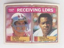 1982 Receiving Leaders - Dwight Clark / Kellen Winslow