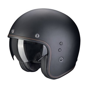 Scorpion Belfast Evo Jethelm - Mattschwarz, Größe L