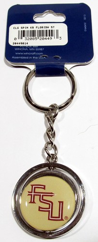 NCAA NHL NBA Spin Swivel Key Ring Pick Your Team - Picture 18 of 47