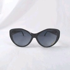 Vintage Liz Claiborne GG Sunglasses Black Cat Eyes
