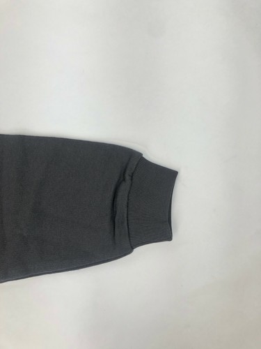 Gucci Kids Dark Grey Cotton Lamb Print Removable Sleeve Sweatshirt 8 612188 1073 - Picture 3 of 6