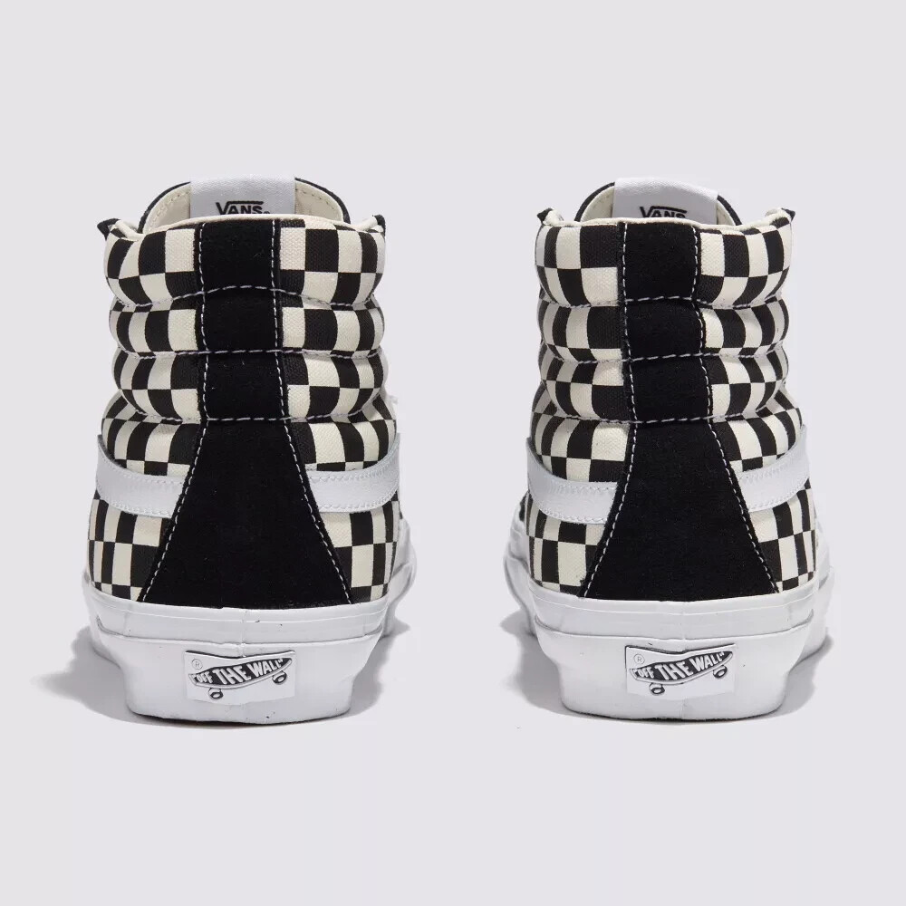 レミー④ Vans Sk8-Hi Reissue 38 LX Checkerboard Black Off White