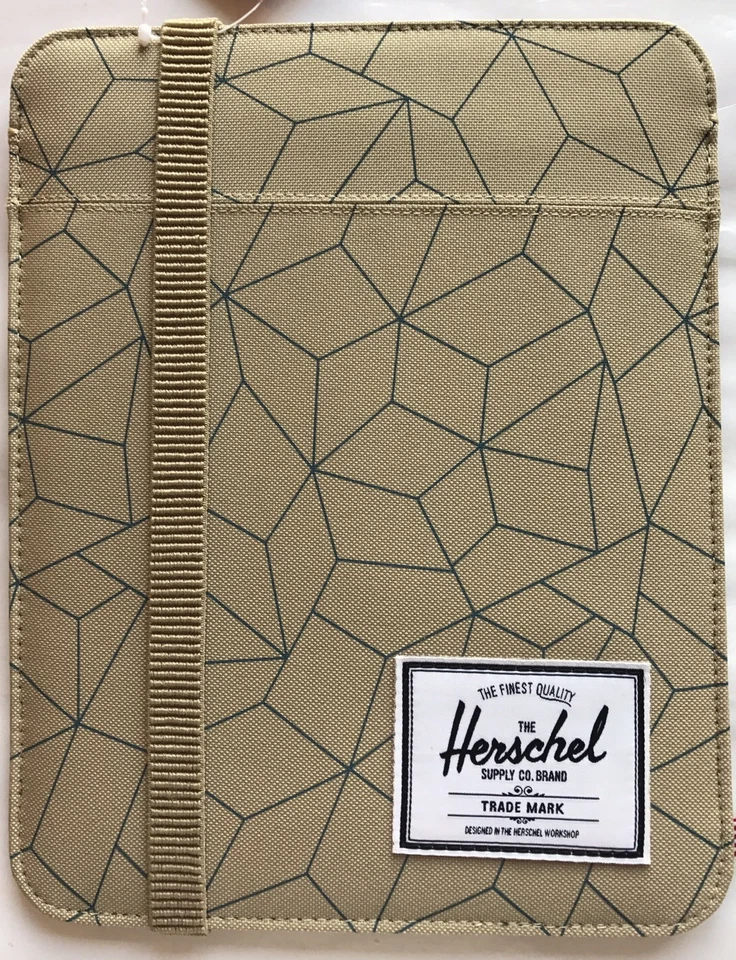 Nueva funda ciprés Herschel Supply Co para Apple iPad Air marrón geométrico Foto 2 de 4
