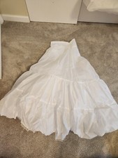David's Bridal 2 Tier Wedding Dress Slip Size 8 Brand New Style 603