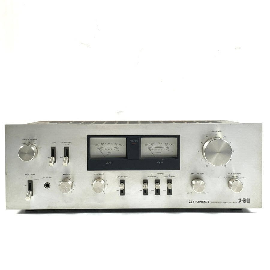 Pioneer stereo amplifier SA-7800Ⅱ Pioneer stereo amplifier SA-7800Ⅱ