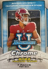 2022 Bowman Chrome University Base Set & Variations NCAA & NFL U PICK