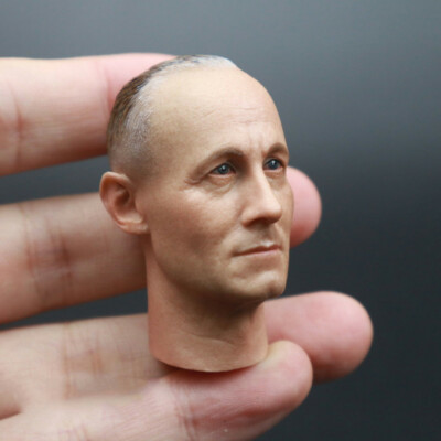 1/6 Scale WWII Desert Fox Rommel Head Sculpt Fit for 12