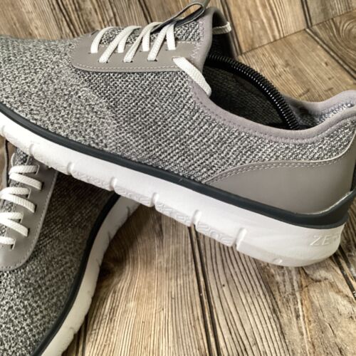 Cole Haan Zerogrand Generation Stitchlite Casual Shoes Grey Knit Lace up Mens 12 - Picture 7 of 12