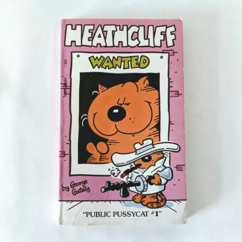 1979 Book Heathcliff Public Pussycat Number One
