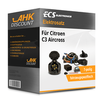 für Citroen C3 Aircross 06.2017-Jetzt ECS Elektrosatz 7Polig Fahrzeugspezifisch