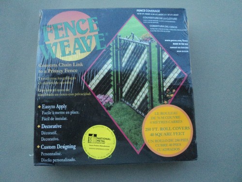 New Pexco Privacy Fence Chain Link Weave 250ft. Roll Covers 40 Sq. Ft. Made USA - Picture 2 of 7