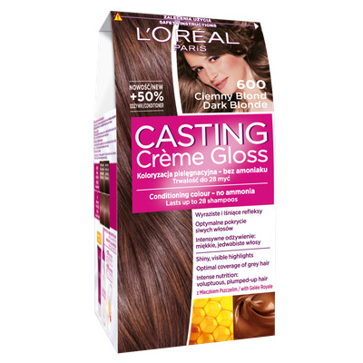 L'Oreal Paris Casting Creme Gloss Haarfarbe 600 Dunkelblond
