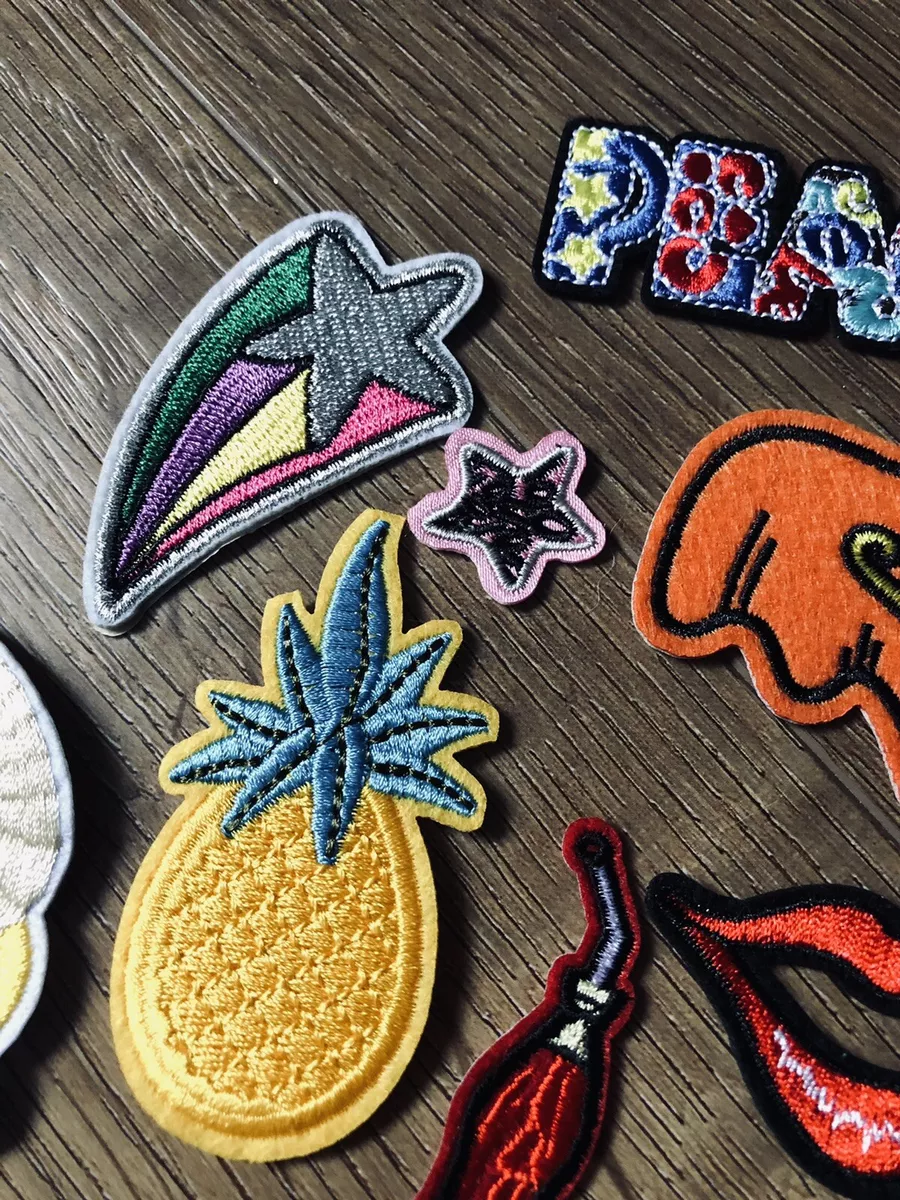 Sweet New 23 Clothing PATCHES, Variety Sizes/Colors, Stitch or Iron On,  Crafts