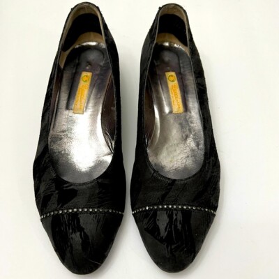 Vintage Gucci black flats size 39 Made in Italy