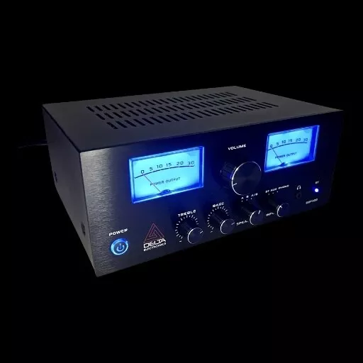 DBP300 2-Kanal Stereo Receiver mit Plattenspieler Eingang/Bluetooth Phono Vorverstärker DBP300