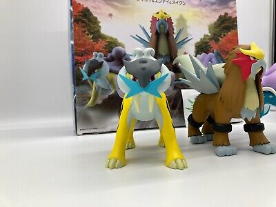 Pokemon Scale World: Johto Region - Raikou & Entei & Suicune (CANDY TOY)  REISSUE