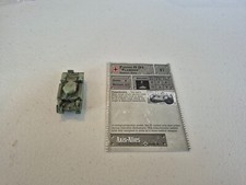 Axis and Allies Base II Set German Panzer II F "Flamingo" 29/45 with Card