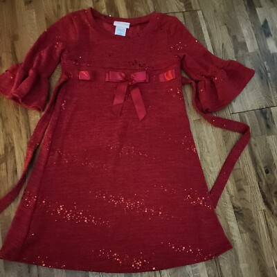 Dollie And Me Girls sz 5 Christmas holiday party No doll dress with it |  eBay