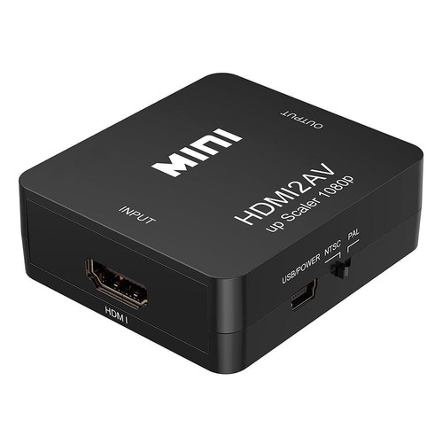 HDMI auf 3 RCA CVBS Full HD Video 1080P AV Scart Composite Converter Adapter - Bild 5 von 7