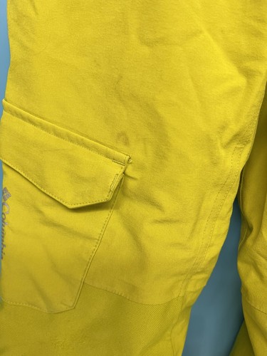 COLUMBIA SKI SNOW PANTS SIZE M YOUTH TITANIUM OMNI-TECH ADJUSTABLE INSULATED - Picture 10 of 11