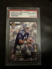 2000 Collector's Edge Graded Drew Bledsoe #117 Uncirculated  #/5000 PSA 10