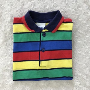 red yellow and blue shirt