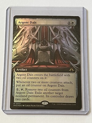 Argent Dais 447  MTG Modern Horizons 3 2024  Near Mint  Borderless Foil Rare