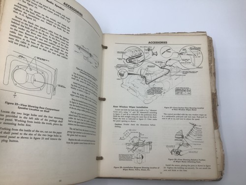 Packard 1955 Automobile Service Shop Manual - RARE Loose Leaf Binder - Picture 5 of 11