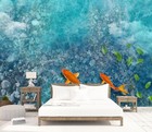 3D Animal Pretty Fish R8846 Wallpaper Wall Mural Self-adhesive Removable Luna