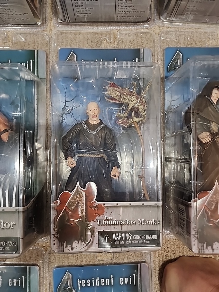 NECA Lot Of 11 Resident Evil 4 Figures Series 1 & 2 Sealed