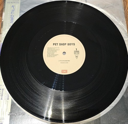 Pet Shop Boys – It's A Sin Vinyl, 12", 45 RPM, Single – S12-167 - Imagen 3 de 5