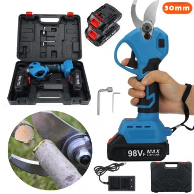 Akku Astschere Mit 2m Stange - 30mm Schneiddurchmesser Kompatibel Mit Makita