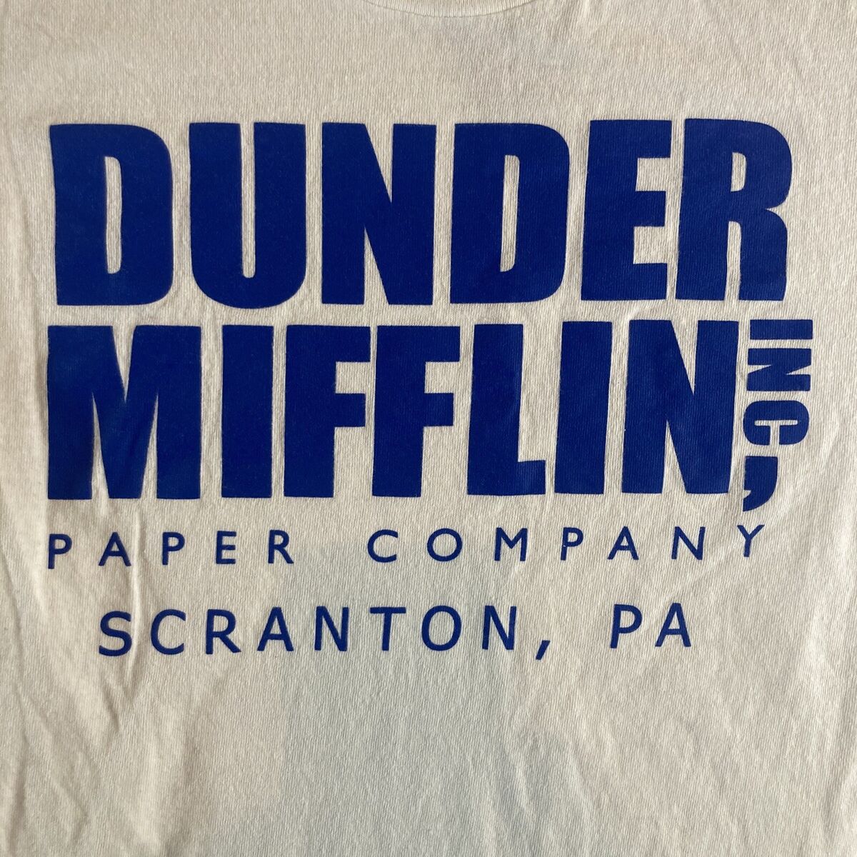 Dunder Mifflin Inc Paper Company Office Logo