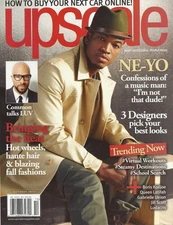 Ne-Yo Upscale Magazine Oct 2012 Common Boris Kodjoe Queen Latifah Ludacris