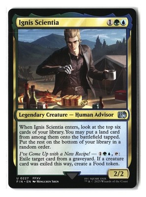 Ignis Scientia Final Fantasy Regular MTG