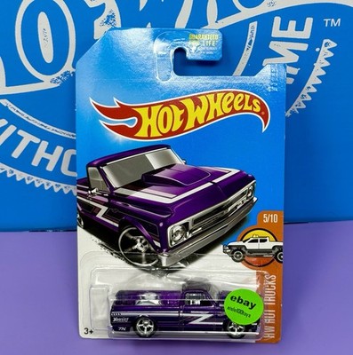 Hot Wheels 2017 Super Treasure Hunt 67 Chevy C10 Purple | eBay