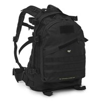 Nils Camp Tactical Rucksack 45L Schwarz Outdoor Trekking Camping EDC