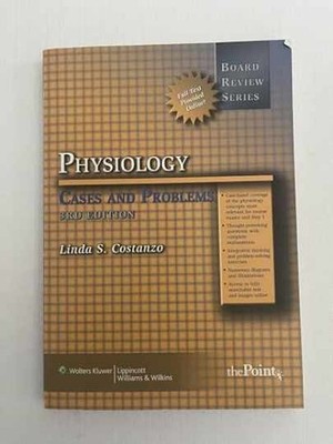 Physiology Cases and Problems - Paperback, by Costanzo Linda S. - Very Good