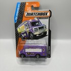 Matchbox 2013 FOOD TRUCK Van Purple 8/120 MBX Adventure City NEW + FAST SHIPPING